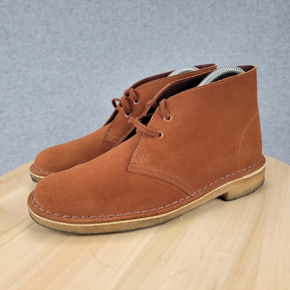 Clarks Originals Desert Boot Rust Suede Charles‎ F Stead Women 7 261199454070